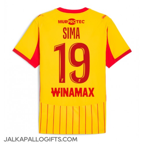 RC Lens Abdallah Sima #19 Kotipaita 2025-26 Lyhythihainen RC Lens Abdallah Sima #19 Kotipaita 2025-26 Lyhythihainen